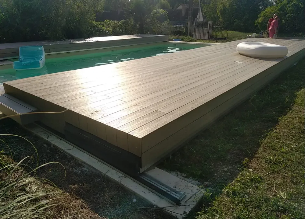 Plancher coulissant pour piscine Cintral